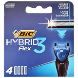 Bic Flex 3 Hybrid Yedek Tıraş Bıçağı 4'Lü