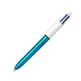Bic Fonksiyonlu Tukenmez Kalem 4 Renk Shine Mavi