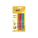 Bic Fosforlu Kalem (İşaret Kalemi) 5 Renk Blister Karışık 893133