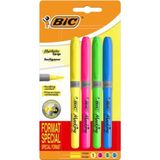 Bic Fosforlu Kalem (İşaret Kalemi) Grip 4 Renk Blister 951473