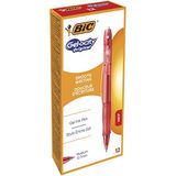 BIC Gel-ocity Original Jel Kalem, Kırmızı Jel Kalem 12'li Kutu, 0.7 mm. Çizgi Genişliği , Yumuşak ve Akıcı Yazım