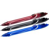 Bic Gelocity Hızlı Kuruyan Jel Kalem 0,7mm - Ana Renkler (Kırmızı