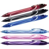 Bic Gelocity Hızlı Kuruyan Jel Kalem 0,7mm Tüm Renkler Set (6 Ren Gelocity