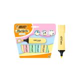 Bic Highlighter Flat Pastel Fosforlu Kalem Seti 6'lı