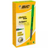 Bic Highlighter Grip 12'li Kutu Yeşil Fosforlu Kalem