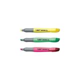 Bic Highlighter XL Pembe Renk 1 Adet Kırtasiye Kalemi Pratik Kullanım İçin