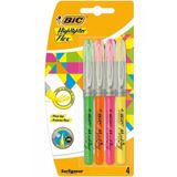 Bic Highliter Flex 4'lü Fosforlu Kalem