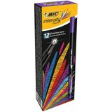 Bic Intensity 12'li Mor Kutu Keçe Uçlu Kalem