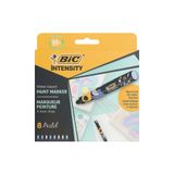 Bic İntensity Paint Marker Kalem 8 Renk Pastel Tonlar 527429