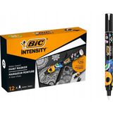 bic ıntensity paint marker kalem beyaz 527425 (12 li paket) - Yok