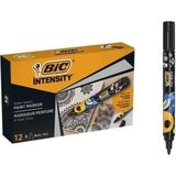 bic ıntensity paint marker kalem siyah 527477 (12 li paket) - Yok