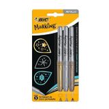 Bic Intensiv Metalik 3'lü Markör