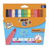 Bic Jumbo Keçeli Boya Kalemi Visacolor Xl 12 Renk 8922231