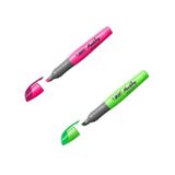 Bic Kalem Tipi Yuvarlak Gövde Fosforlu Kalem Pembe + Yeşil