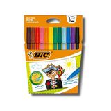 Bic Keçeli Boya Kalemi 12'li