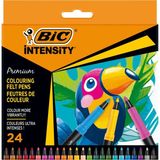 Bic Keçeli Boya Kalemi Intensity Premium 24 Renk - 1 - Yok