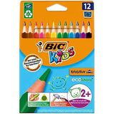Bic Kids 12 Li Üçgen Jumbo Kuru Boya Küçük Boy 8E+06