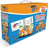 Bic Kids 37 Parça Dikkat Geliştirici Boyama Seti 3-6 Yaş Ultra Yıkanabilir Mürekkep ile Eğlenceli
