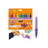 Bic Kids Comfort Jumbo Keçeli Boya Kalemi, 12 Renk