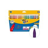 Bic Kids Couleur Keçeli Boyama Kalemi 24'lü Paket Keçeli Kalemler