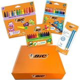 Bic Kids Jumbo Yazım ve Boyama Seti 12 Renkli Kalemler ile Eğlenceli Yazım Deneyimi