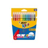 bic kids Keçeli Boya Kalem Seti Ultra Yıkanabilir 12'li