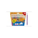 Bic Kids Kid Couleur Keçeli Boya Kalemi 36 Renk