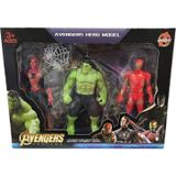 Bic Kids Kids Oyuncak Iron Man 3lü Işıklı Karakter Seti 2156-3