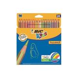 Bic Kids Kuru Boya Kalemi, 24 Renk, Tropicolors 2, Tam Boy