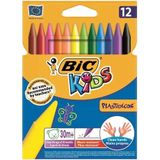 Bıc Kıds Plastı Pastel Boya Sılıne 12Lı(920299)