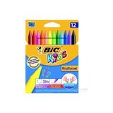 Bic Kids Silinebilir Pastel Boya, 12 Renk