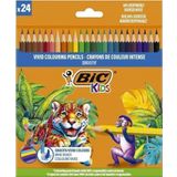 Bic Kids Smooth Kuru Boya Kalemi 24 Renk 525787