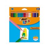 Bic Kids Tropicolors 24'lü Kuru Boya Seti