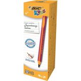 Bic Kids Üçgen Evolution Jumbo Kurşun Kalem Pembe 12'li Kutu Kız Çocuk Motor Gelişimi İçin Tasarlandı