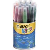 Bic Kids Visa Fırça Uçlu Keçeli Boya Kalemi 18'li Kavanoz