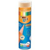 Bic Kuru Boya Kalemi 24'lü Metal Kutu Ultra Dayanıklı Çocuklar İçin 5-7 Yaş Renkli
