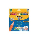 Bic Kuru Boya Kalemi Unisex Çocuk Kids Evolution 24 Renk