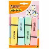 Bic Marking Flat Fosforlu Kalem 4’lü