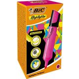Bic Marking Flat Highlighter Fosforlu Kalem (İşaret Kalemi) Pembe 517963 (10 Lu Paket)