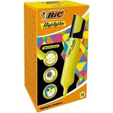 bic marking flat highlighter fosforlu kalem (ışaret kalemi) sarı 517962 (10 lu paket) - Yok