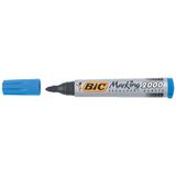 Bic Markör Yuvarlak Uç Kalem Mavi 2000 820914 (12 Li Paket)