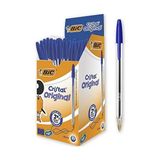 Bic Mavi Tükenmez Kalem 50'li Kutu 1.0 mm Kalem Ucu ile Yumuşak Yazım Deneyimi Sunar