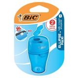 Bic Maxi Ellipse Hazneli İkili Kalemtıraş Jumbo ve Klasik - 9505181 Mavi