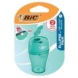 Bic Maxi Ellipse Hazneli İkili Kalemtıraş Jumbo ve Klasik - 9505181 Yeşil