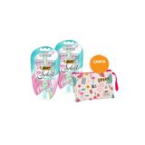 Bic Miss Soleil Sensitive Bundle Kadın Tıraş Bıçağı Seti 3'lü + Makyaj Çantası