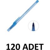 Bic Round Stic 120 Adet 1 mm Tükenmez Kalem - Mavi