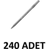 Bic Round Stic 240 Adet 1 mm Tükenmez Kalem - Siyah
