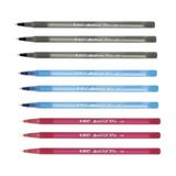 Bic Round Tükenmez Kalem 60'lı 3 Renk Uzun Süreli Kullanıma Uygun Şık Silindirik Gövde