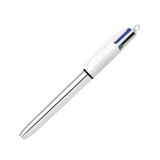 Bic Shine 4 Renkli Gümüş Tükenmez Kalem