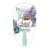 Bic Soleil Escape 3 Bıçaklı Tıraş Bıçağı 3'lü Paket
